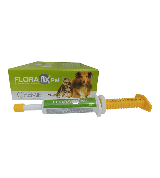 Flora fix Pet 15gr Prebióticos + Probióticos 