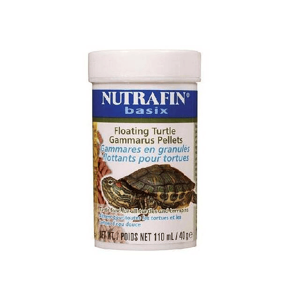 Nutrafin Basix Turtle Pellet con Gammarus 40 gr