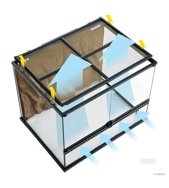 Exo Terra Griglia Di Ricambio Per Terrario - Coperchio In Rete Per Rettili E Animali - Foto 2
