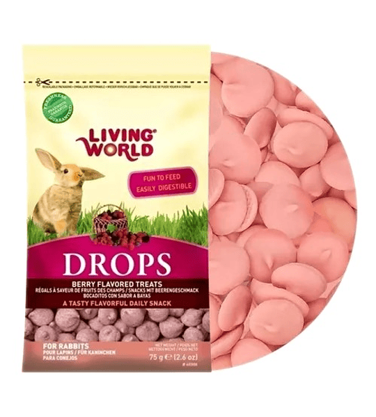 Drops Frutos del Bosque 75 g Snack Conejos