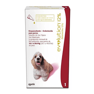Revolution 12% Pipeta Antiparasitaria Perro 10,1 a 20 kg