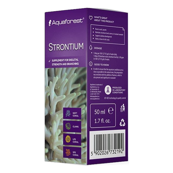 Estroncio - Strontium 50ml Aquaforest  1