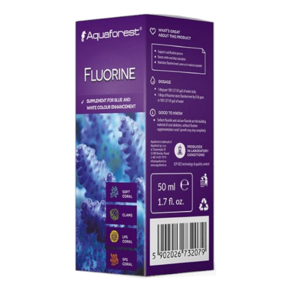 Fluor - Fluorine 50ml Aquaforest  1