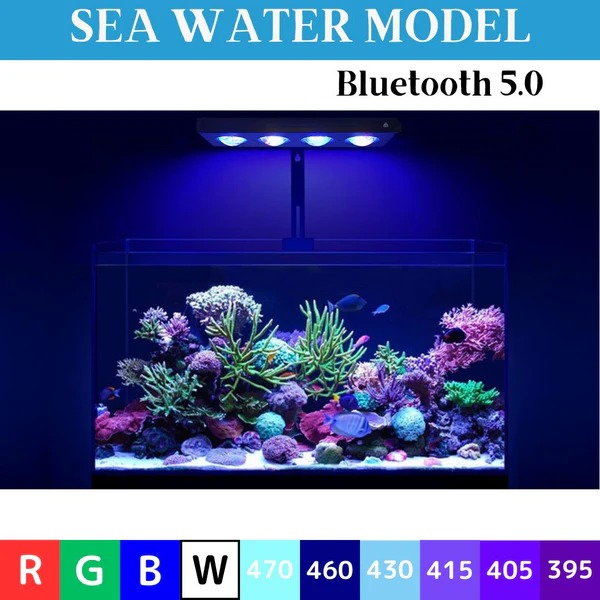 Week Aqua Z400 Sea Marine Iluminacion led para Acuario Marino 8