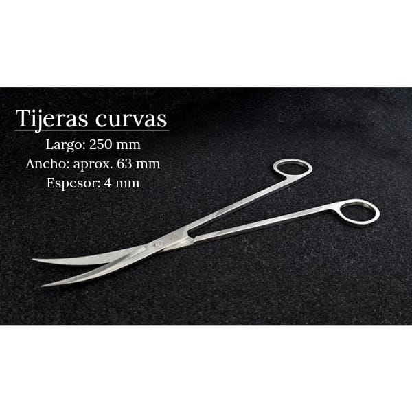 Tijera Curva Acero Inoxidable Week Aqua 2