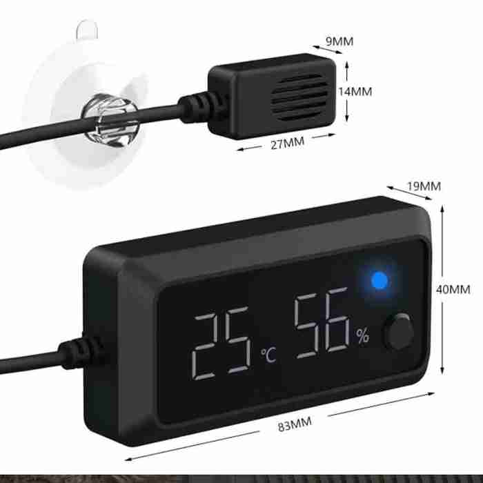 Termometro e Higrometro Digital Nomoy Pet 2