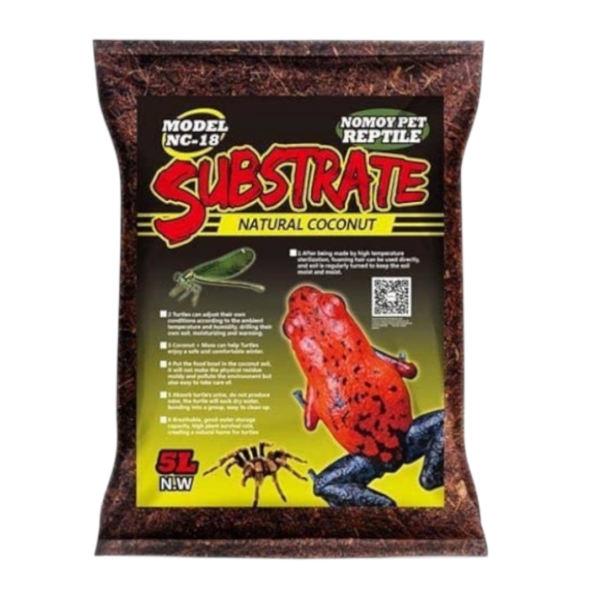 Sustrato Fibra de Coco Bolsa 5L Nomoy Pet 1