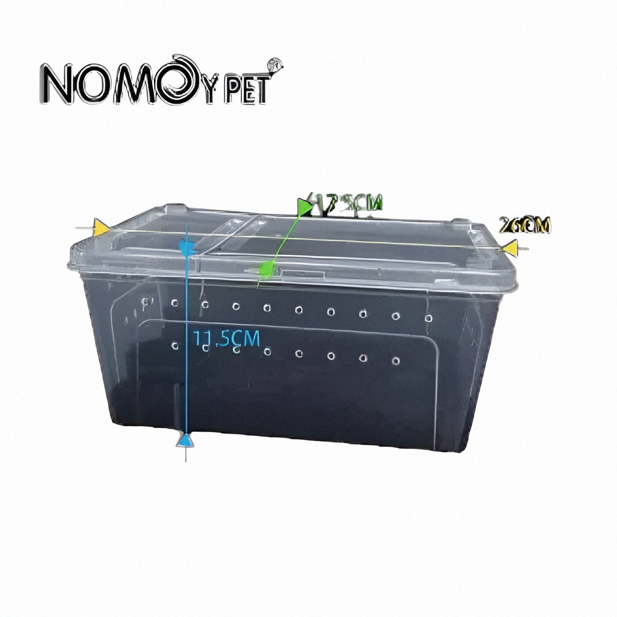 Contenedor de Cría o Transporte Reptiles Mediano Nomoy Pet  4