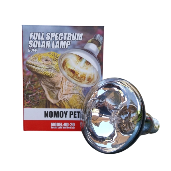 Ampolleta Solar UVA y UVB 80 watts Nomoy Pet 1