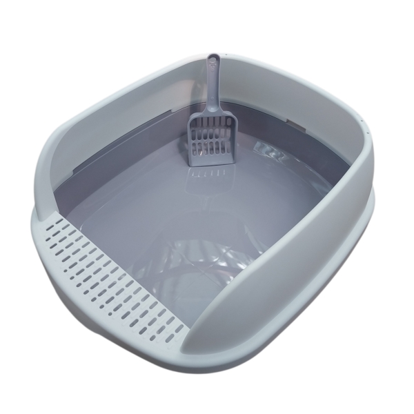 Baño Arenero Con Borde Alto 48x40x20cm  3