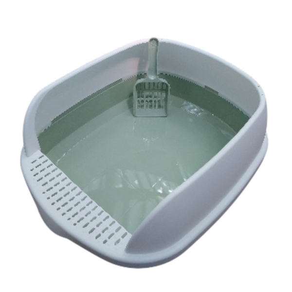 Baño Arenero Con Borde Alto 48x40x20cm  5