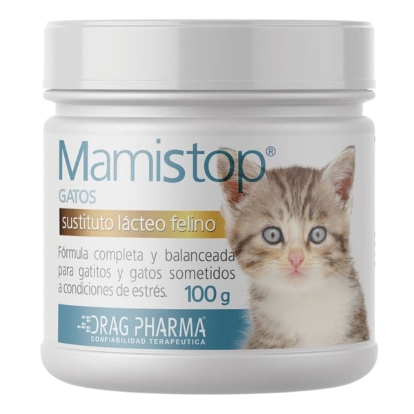 Sustituto Lacteo MamiStop Felinos 100g Drag Pharma 1
