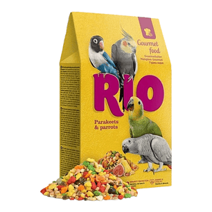 Alimentación Gourmet para Loros Medianos y Grandes 250g Rio