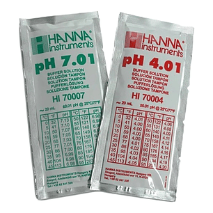 Solucion de Calibracion Hanna Ph 4,01 y 7,01 (2x20ml)
