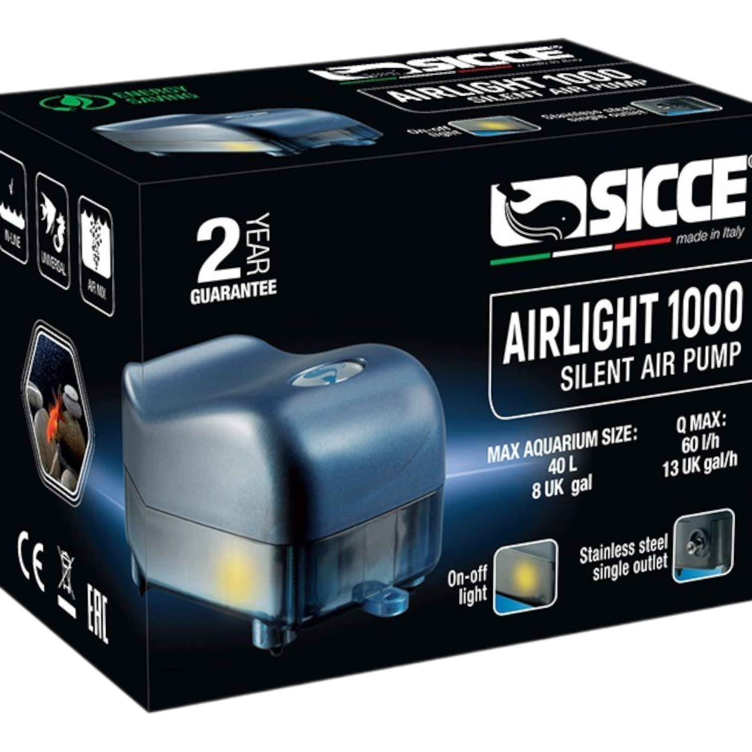 Bombas de Aire Silenciosas Air Light Sicce - Italia 2