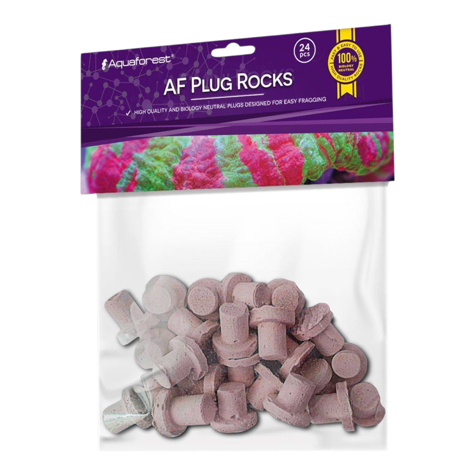 Plug Rock Small 24 pcs Aquaforest 2