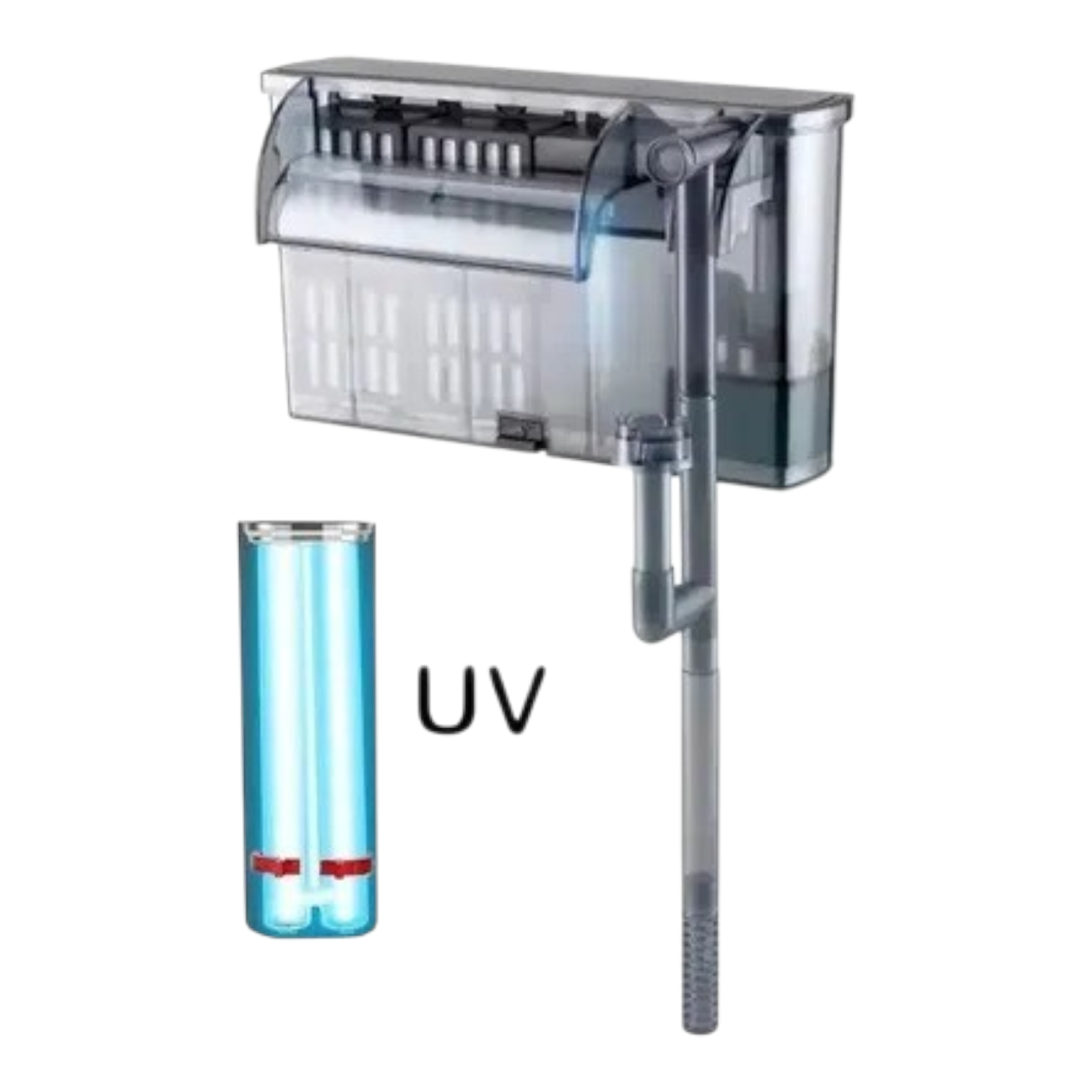 Filtro Mochila con UV 5watts - 850 y 1000lt/hr Sobo 5