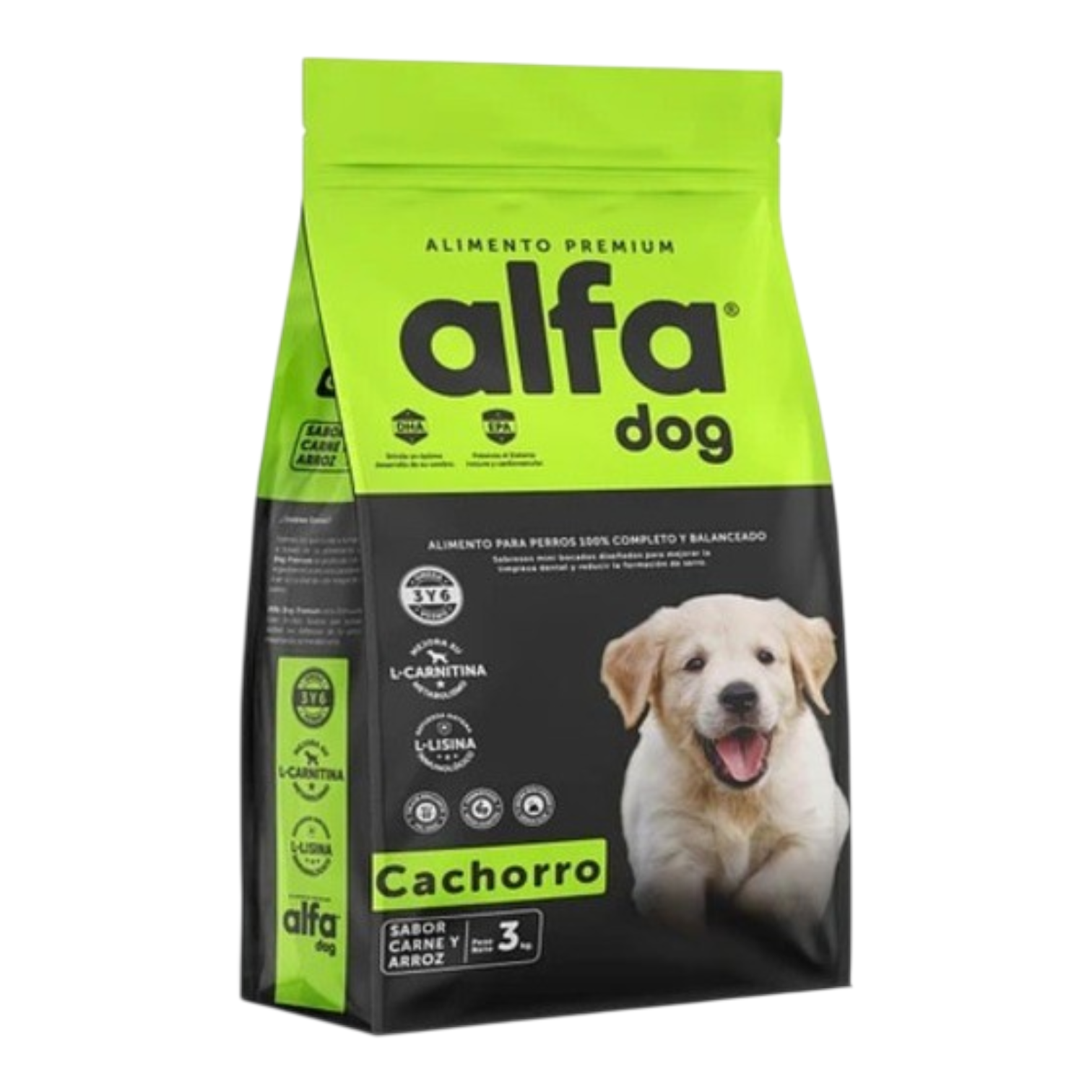 Alfa Dog Premium Cachorro Razas Medianas y Grandes 1