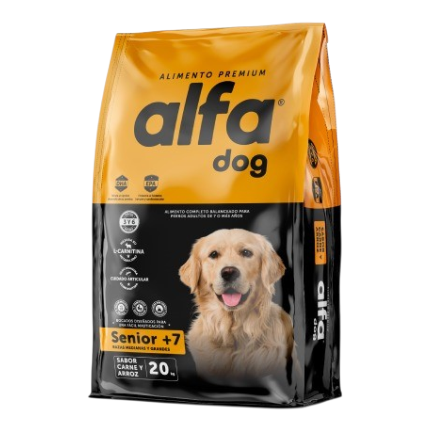 Alfa Dog Premium Perro Adulto Senior Razas Medianas y Grandes 1