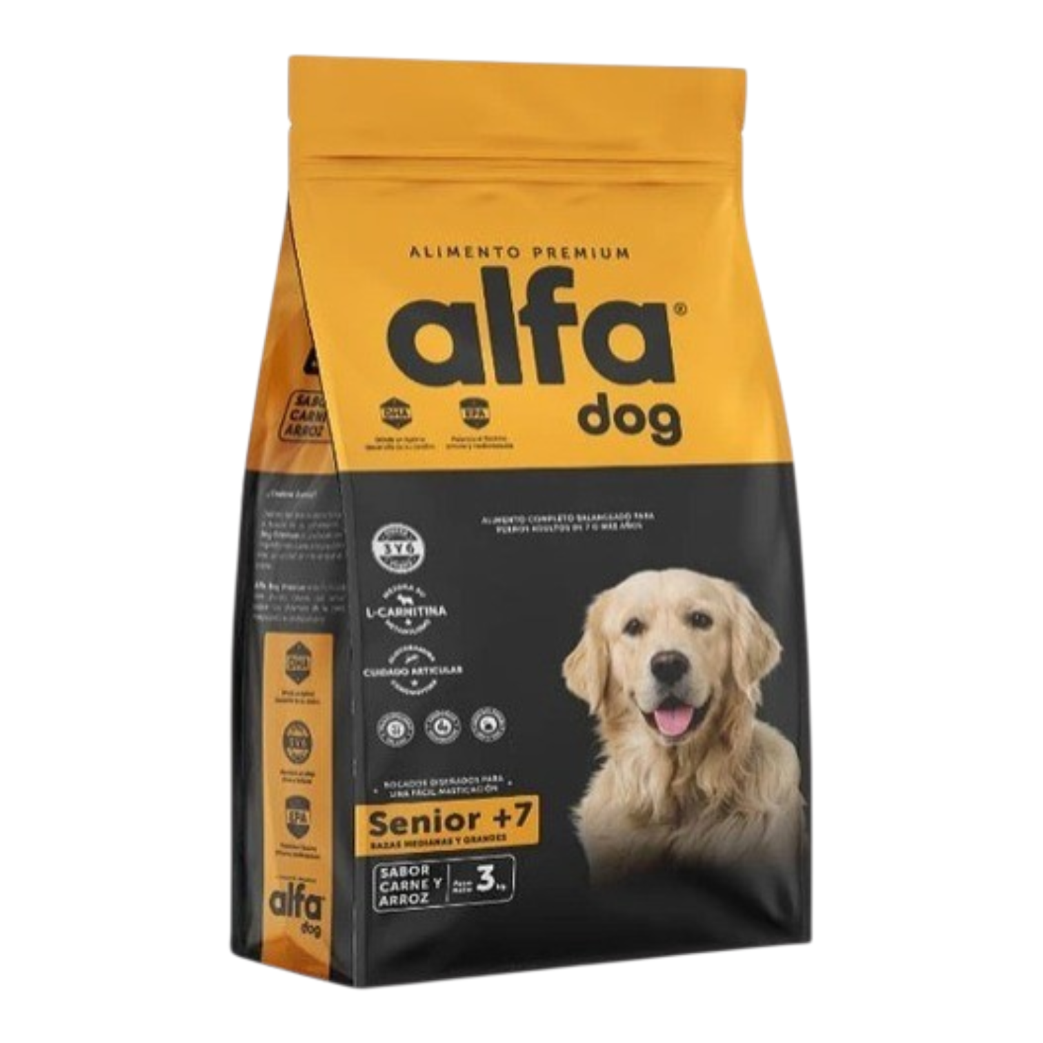Alfa Dog Premium Perro Adulto Senior Razas Medianas y Grandes 2