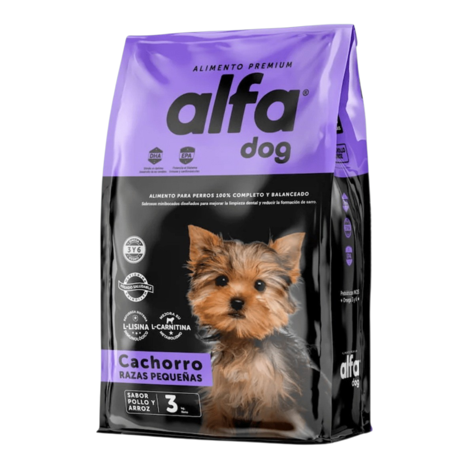 Alfa Dog Premium Perro Cachorro Razas Pequeñas  2