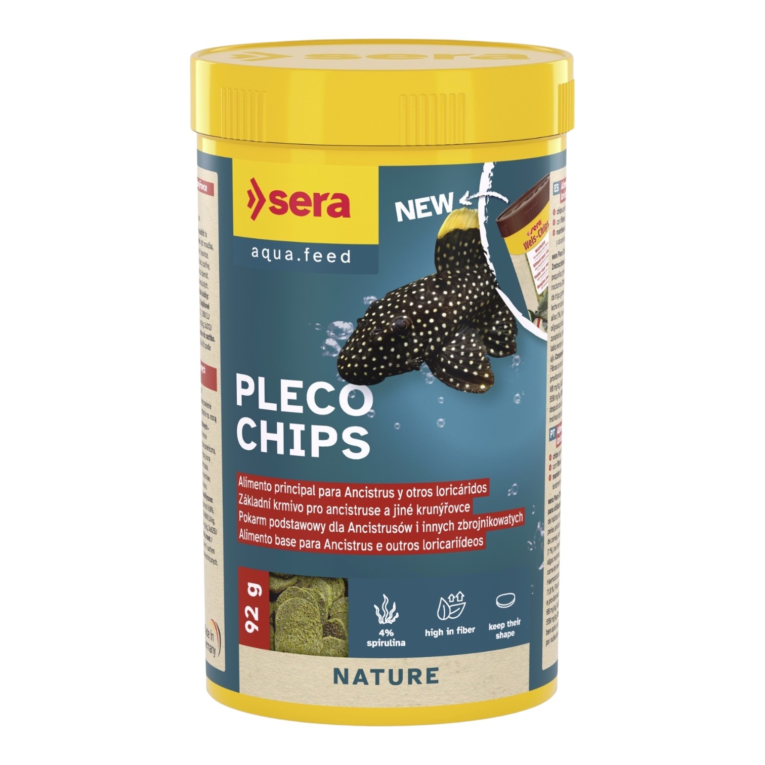 Sera Pleco Chips 250ml - 95gr 1