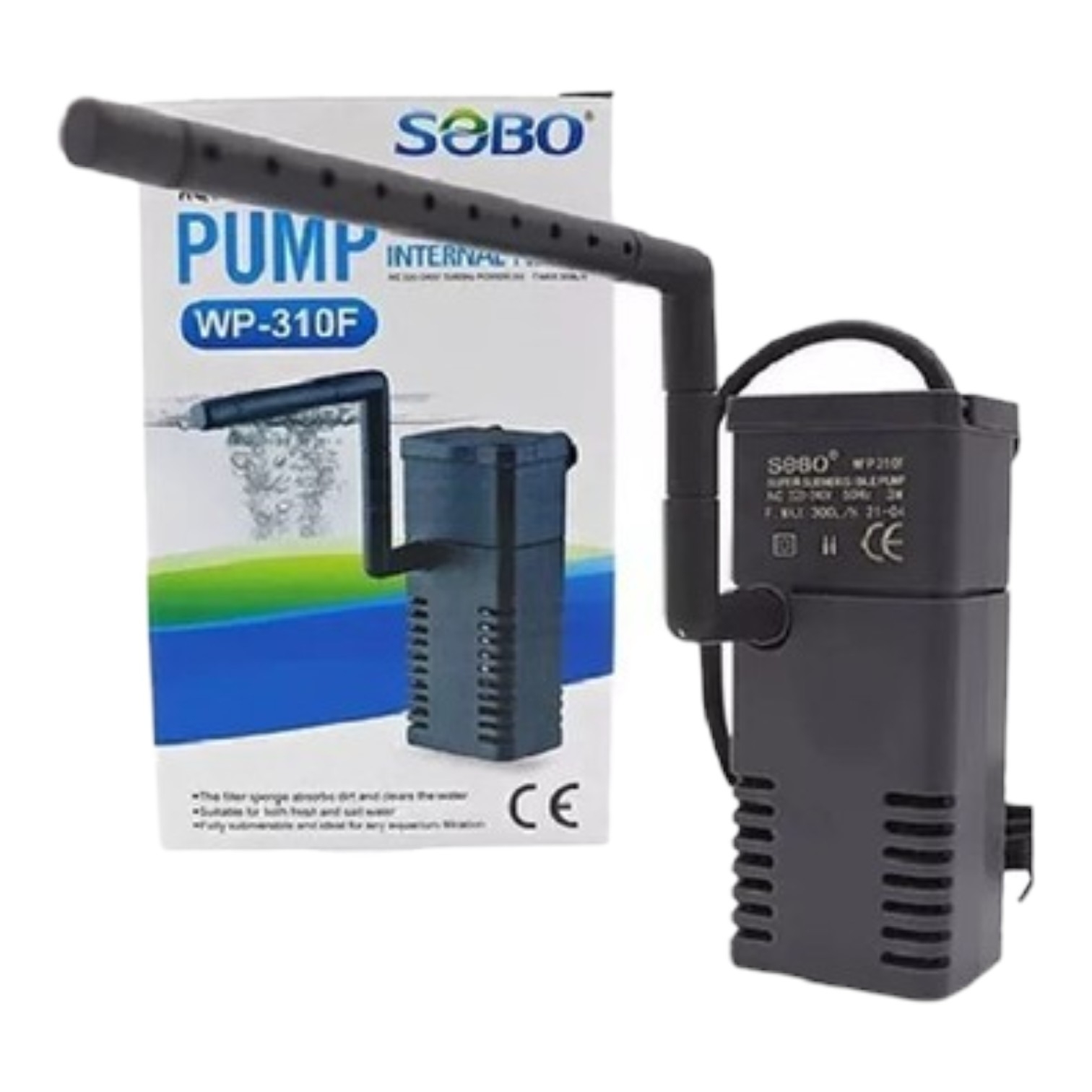 Filtro Interno WP-310F 300lt/hr Sobo 2