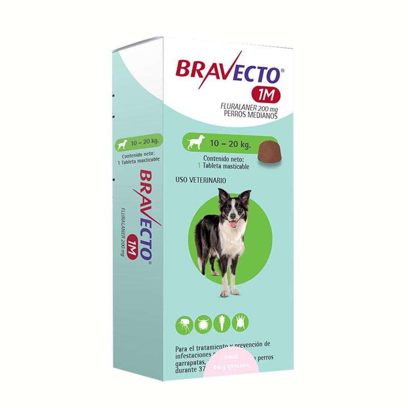 Antiparasitario Bravecto 1M (37 días) Perros  4