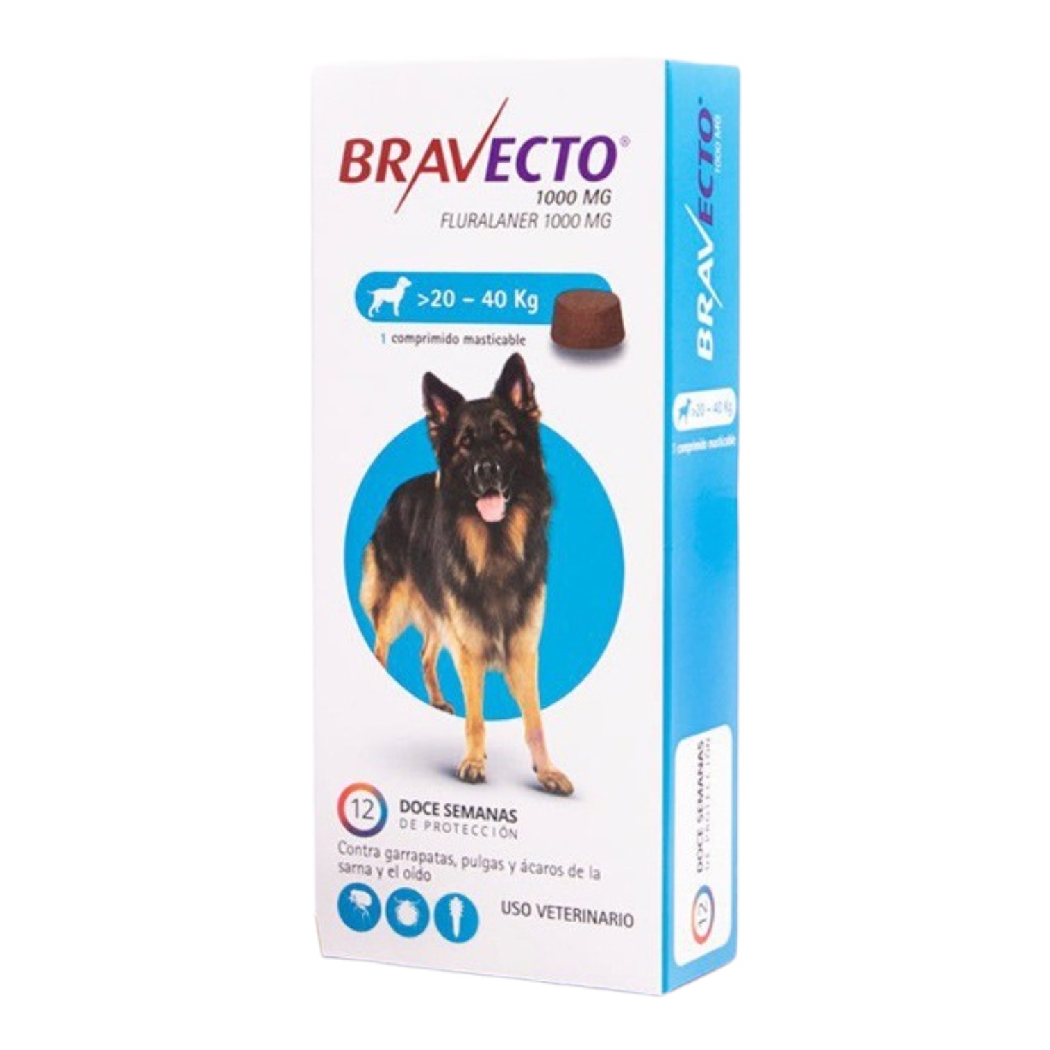 Antiparasitario Bravecto 3M (12 semanas) Perro 5