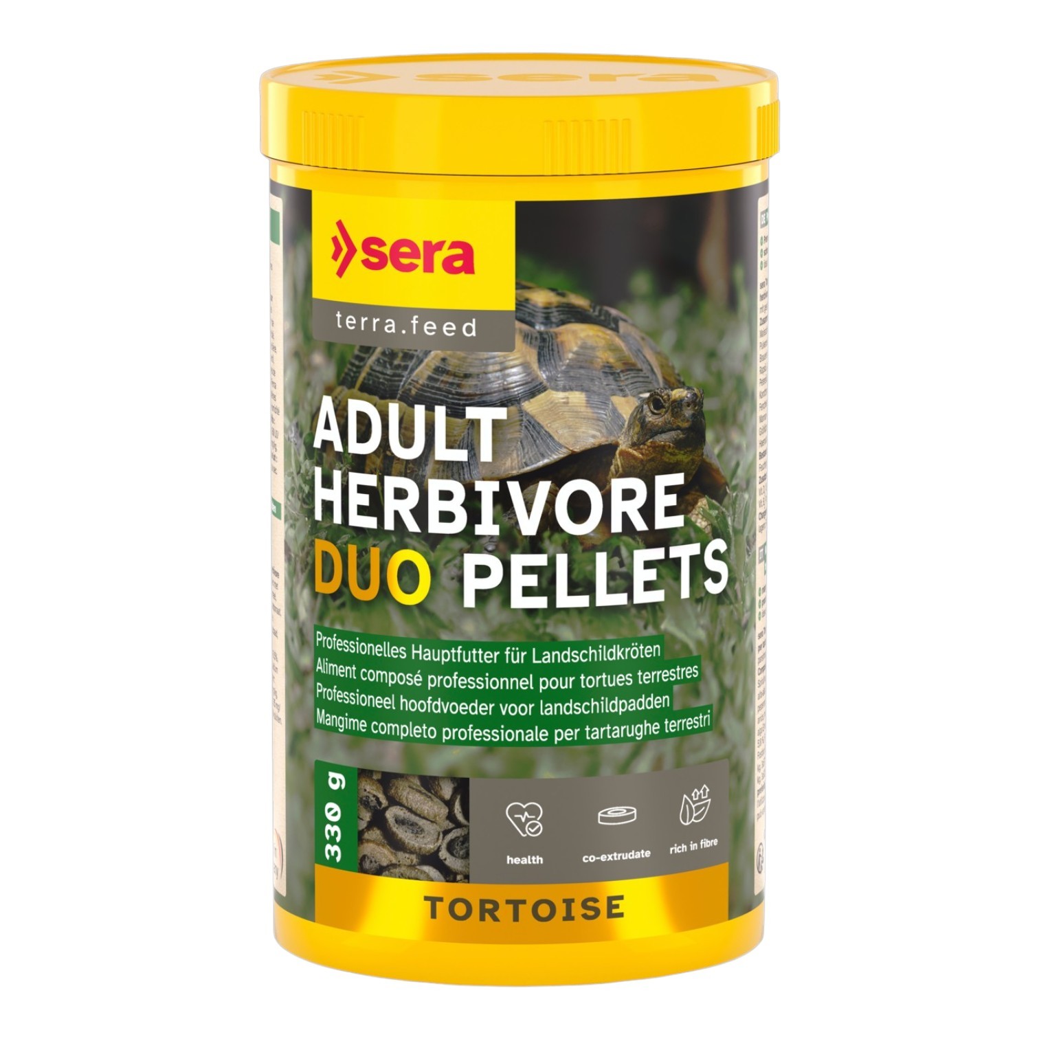 Alimento Reptiles Herbivoros Sera Adult Herbivore Duo 1000ml - 330g 1