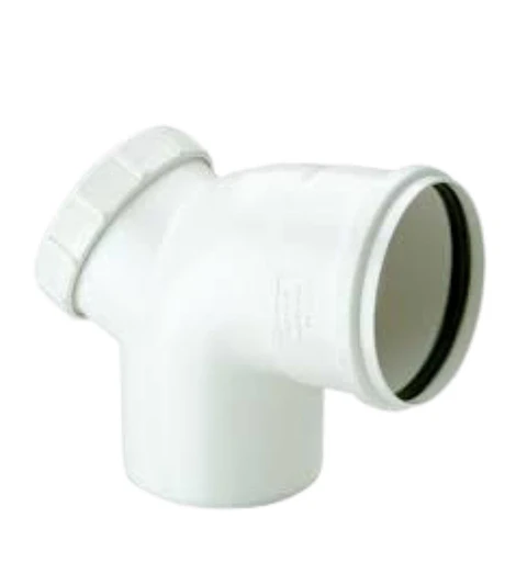 CODO REGISTRO PVC SANITARIO BALNCO 87.5º 160mm