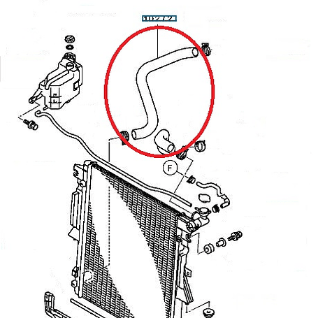 Manguera Inferior Radiador 2