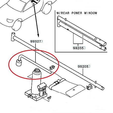 Llave de Rueda Original 2