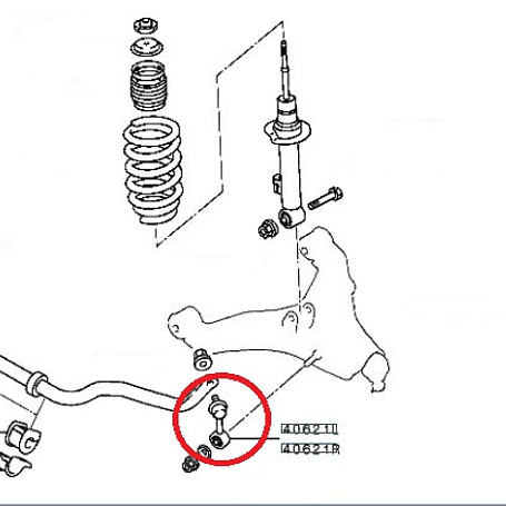 Bieleta de suspensión Derecha (RH) 2