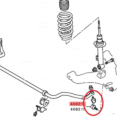Bieleta de suspensión Derecha (RH) 2