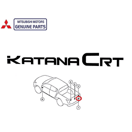 autoadhesivo (Decal) Katana CTR