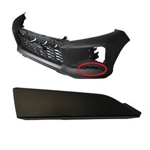 Moldura Inferior IZQ Parachoque  WORK