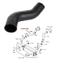 Manguera Entrada Intercooler 2016-2023 | Original — L200 KL1/KK1 - Miniatura 2
