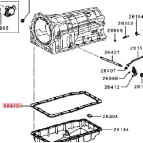 Empaquetadura caja Automatica Original 2