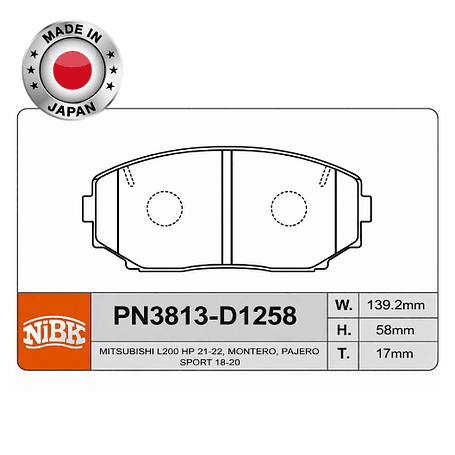 Pastillas de Freno DAKAR 2