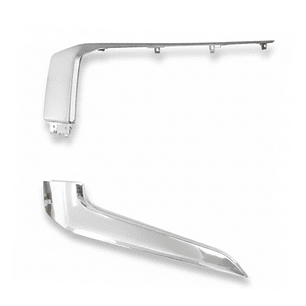 Juego Moldura Cromada Parachoque Lado Izquierdo