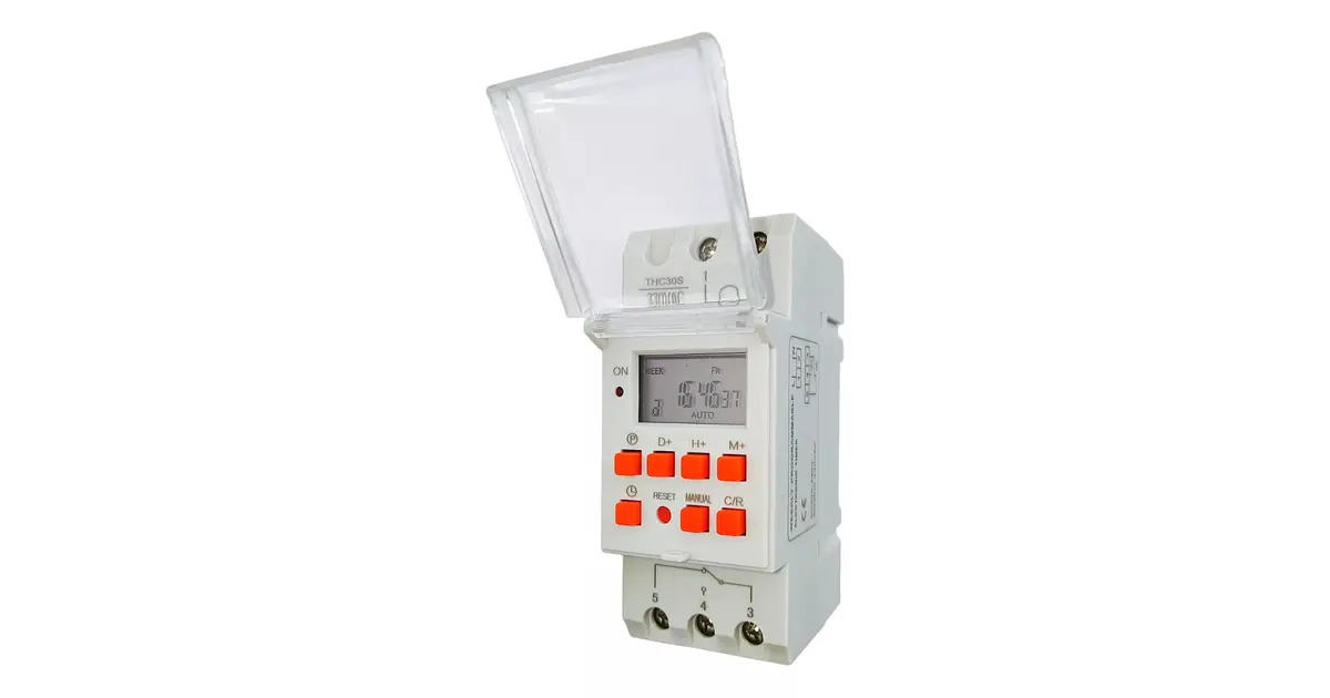 Timer Digital Rele Din Automático 220v