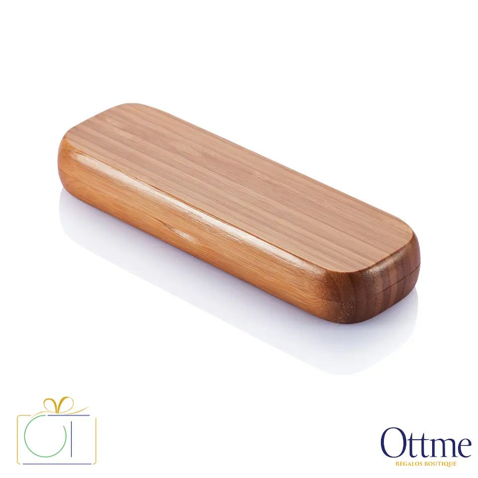 Set Bolígrafo Estuche Bamboo Personalizable 3
