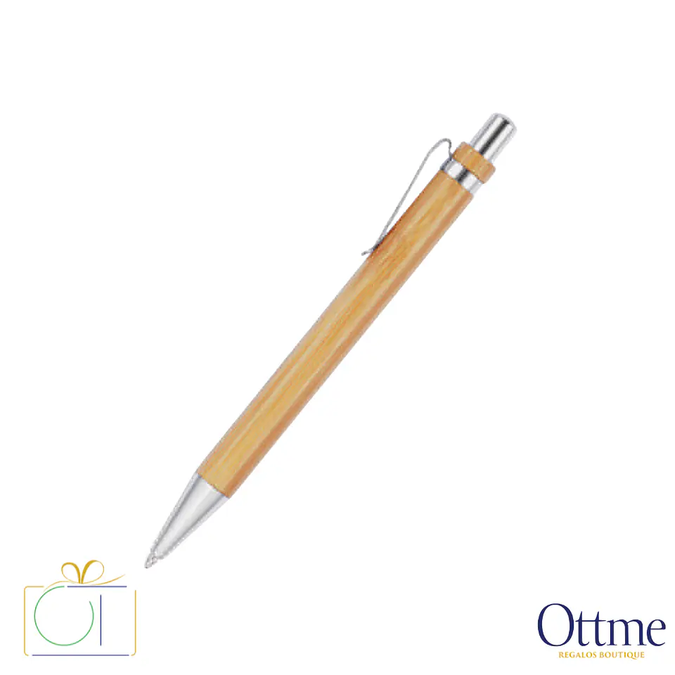 Bolígrafo de Bamboo Personalizable 2