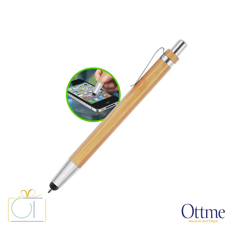 Bolígrafo Bamboo Touch Screen Personalizable 2