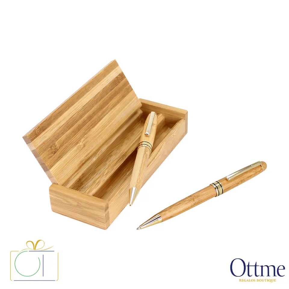 Set de Escritura de Bamboo Personalizable 3