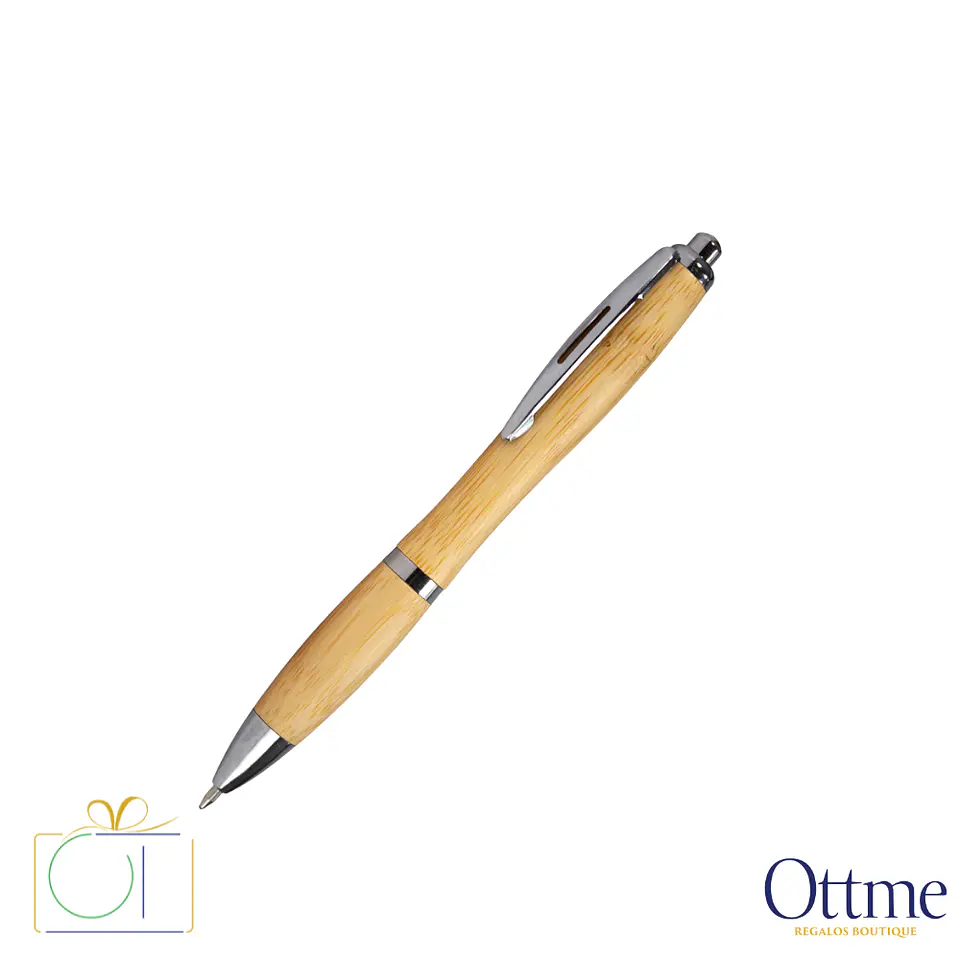 Bolígrafo Ecológico Bamboo WIND Personalizable 2