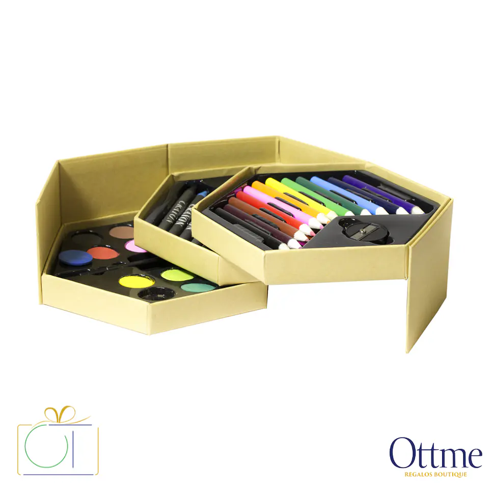 Set de Pinturas HEXÁGONO Personalizable 2