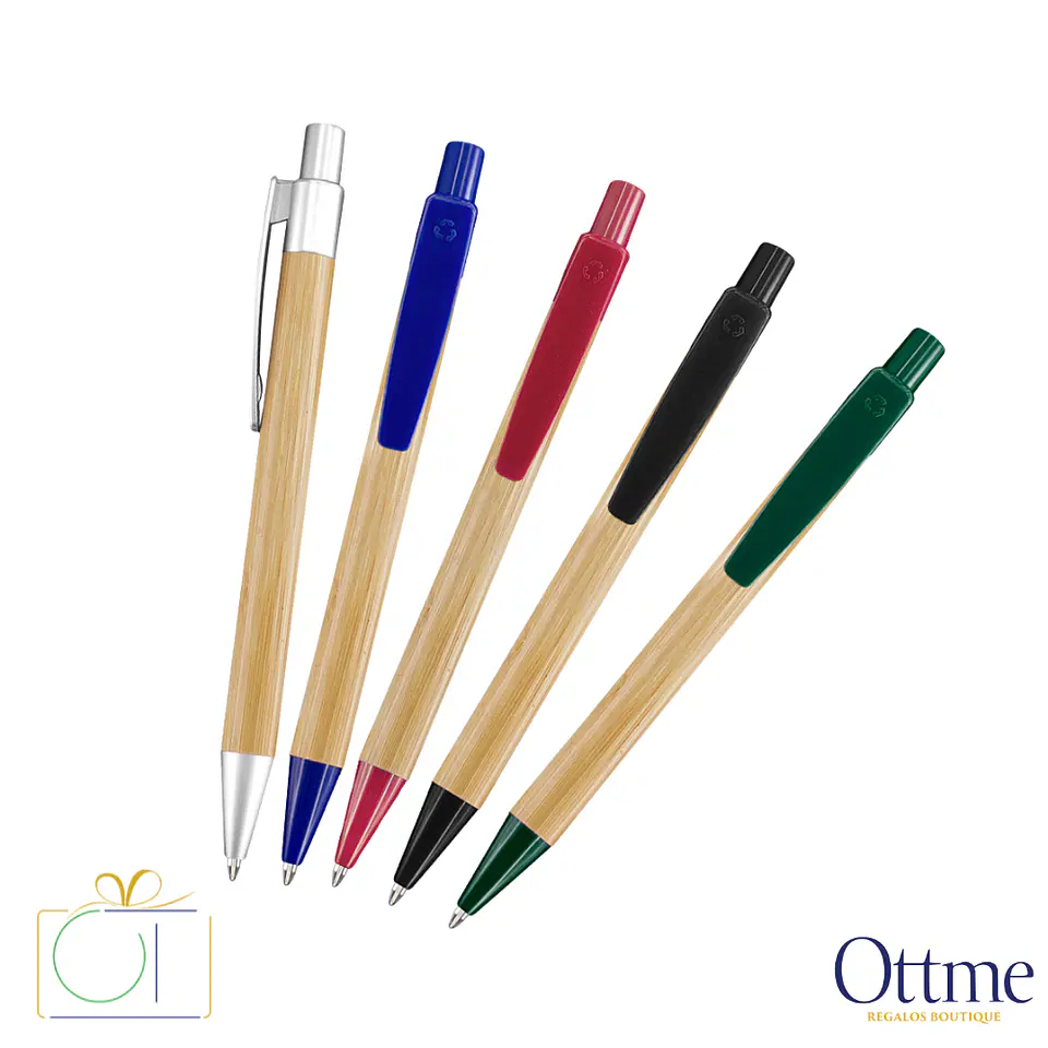 Bolígrafo Bamboo Sustenta Personalizable 1