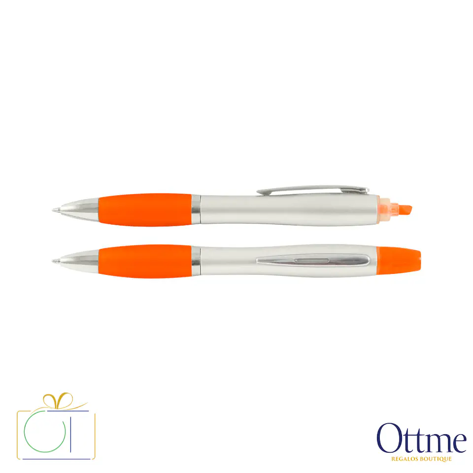 Bolígrafo con Destacador Wind Satin Personalizable 5